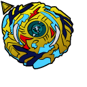 Beyblade Free De La Hoya and Drain Fafnir 8 Nothing pointer