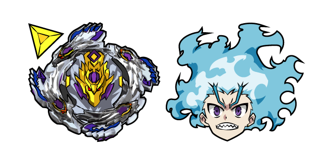 Beyblade Lui Shirosagi and Bloody Longinus 13
