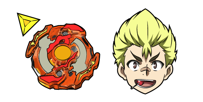 Beyblade Rantaro Kiyama and Rising Ragnaruk Gravity Revolve