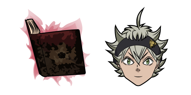 Black Clover Asta and Grimoire