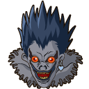 Death Note Ryuk and Apple cursor
