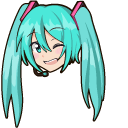 Hatsune Miku and Leek cursor
