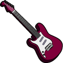 K-ON Azusa Nakano and Guitar pointer