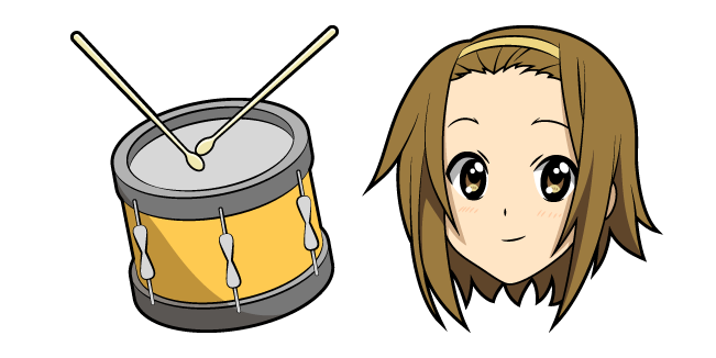 K-ON Ritsu Tainaka and Drum