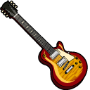 K-ON Yui Hirasawa and Guitar pointer