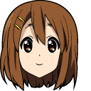 K-ON Yui Hirasawa and Guitar cursor