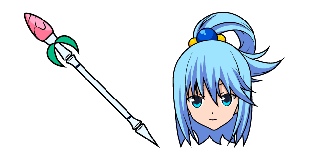 KonoSuba Aqua and Staff