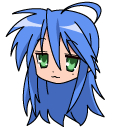 Lucky Star Konata Izumi and her Hand cursor