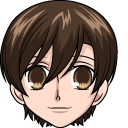 Ouran High School Host Club Haruhi Fujioka and Glasses cursor