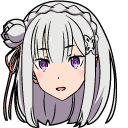 Re:Zero Puck and Emilia cursor