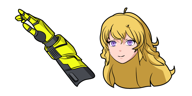 RWBY Yang Xiao Long and Dual Ranged Shot Gauntlets