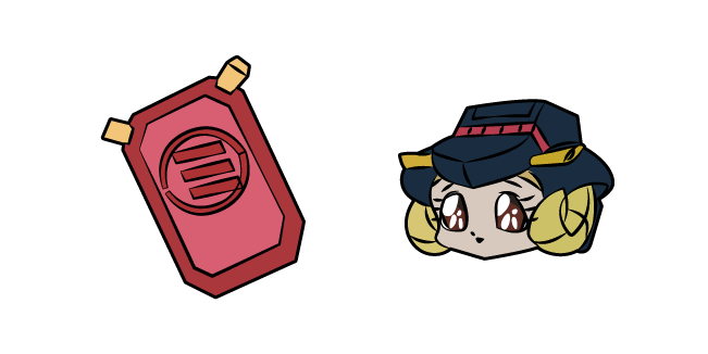 Samurai Pizza Cats Lucille and Maekake