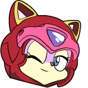 Samurai Pizza Cats Polly Esther cursor