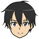 Sword Art Online Kirito and Dark Repulser Sword cursor