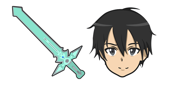 Sword Art Online Kirito and Dark Repulser Sword