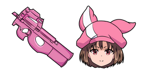 Sword Art Online Kohiruimaki Karen and P90