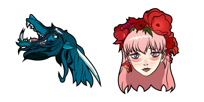 The Dragon and the Freckled Princess Belle and Dragon