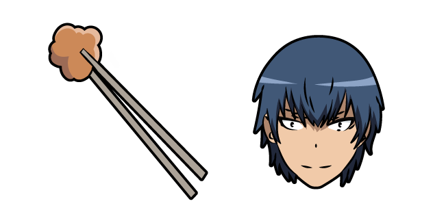 Toradora Ryuuji Takasu and Chopsticks