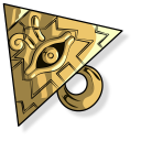 Yu-Gi-Oh! Yugi Muto and Millennium Puzzle pointer