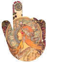 Art Alphonse Mucha's Zodiac cursor