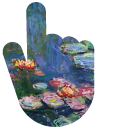 Art Claude Monet's Water Lilies cursor
