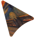 Art Edvard Munch's The Scream pointer