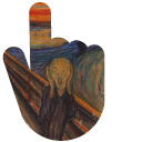 Art Edvard Munch's The Scream cursor