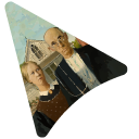 Art Grant Wood's American Gothic pointer