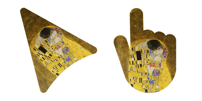 Art Gustav Klimt's The Kiss