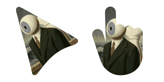 Surreal Art The Difficult Crossing 1963