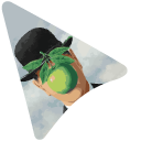 Surreal Art The Son of Man pointer