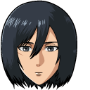 Attack on Titan Mikasa Ackerman cursor