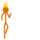 Animator vs. Animation King Orange and Crown cursor