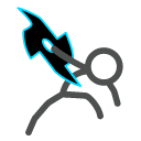 Animator vs. Animation Victim with his Shuriken and Lasso pointer