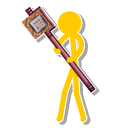 Animator vs. Animation Yellow with his Staff pointer