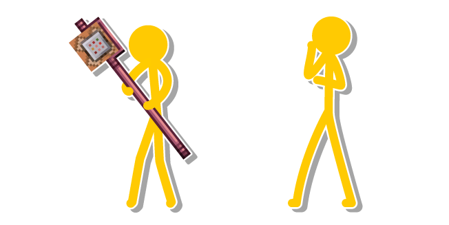 Animator vs. Animation Yellow with his Staff