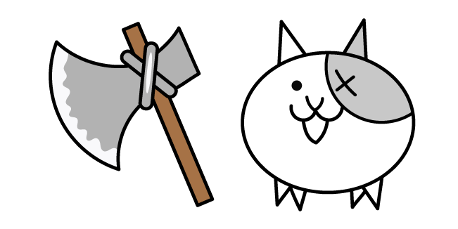 The Battle Cats Axe Cat