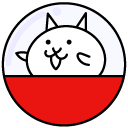 The Battle Cats Capsule Cat and Cramped Cats cursor