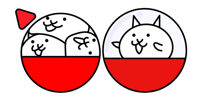 The Battle Cats Capsule Cat and Cramped Cats