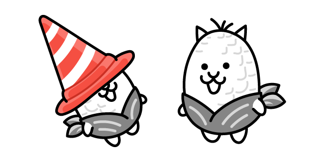 The Battle Cats Cone Cat and Maize Cat