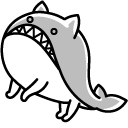 The Battle Cats Fish Cat and Whale Cat cursor