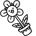 The Battle Cats Flower Cat pointer