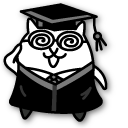 The Battle Cats Freshman Cat Jobs and Graduate Cap cursor