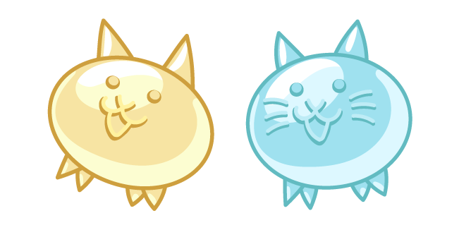 The Battle Cats Gummy Cat and Gummy Cat Soda