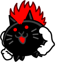 The Battle Cats Killer Cat and Radical Cat cursor