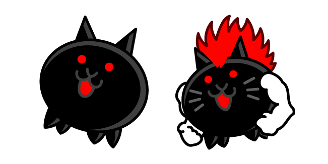 The Battle Cats Killer Cat and Radical Cat