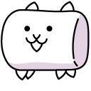 The Battle Cats Marshmallow Cat cursor