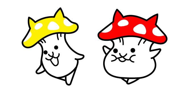 The Battle Cats Mushroom Cat