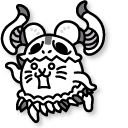 The Battle Cats Necro-Dancer Cat cursor