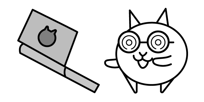 The Battle Cats Nerd Cat